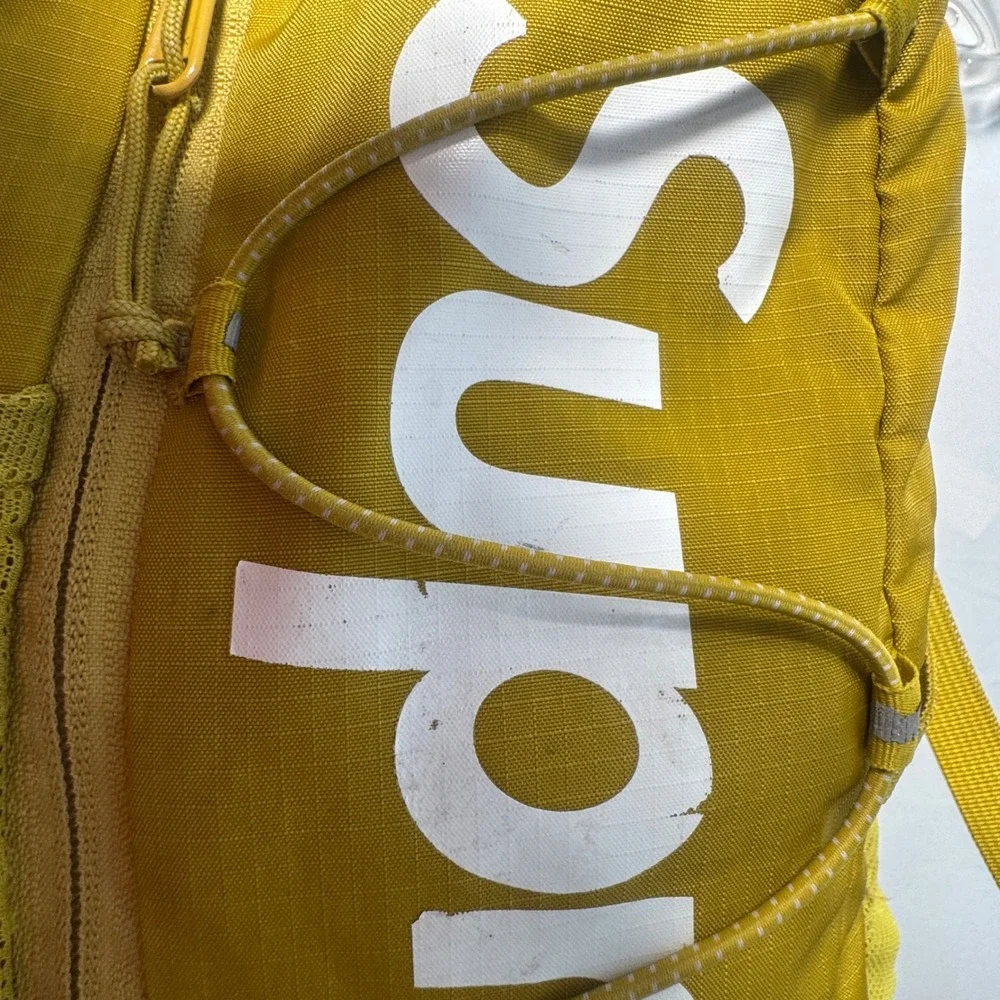 Supreme SS17 Backpack Cordura Ripstop Acid Green Bungee Streetwear 20L